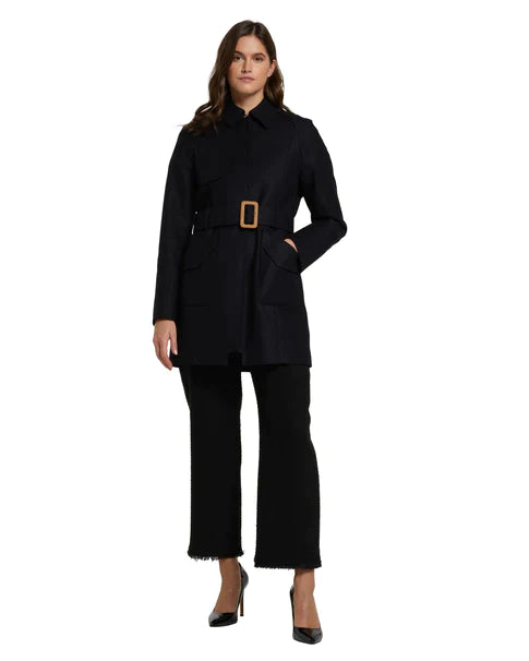 JAMMILA-Outerwear-Wide Sleeve Mid Length Trench Coat- Ted Baker Romania